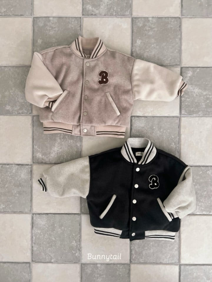 Bunnytail - Korean Children Fashion - #discoveringself - Bunny Varsity Jacket - 3