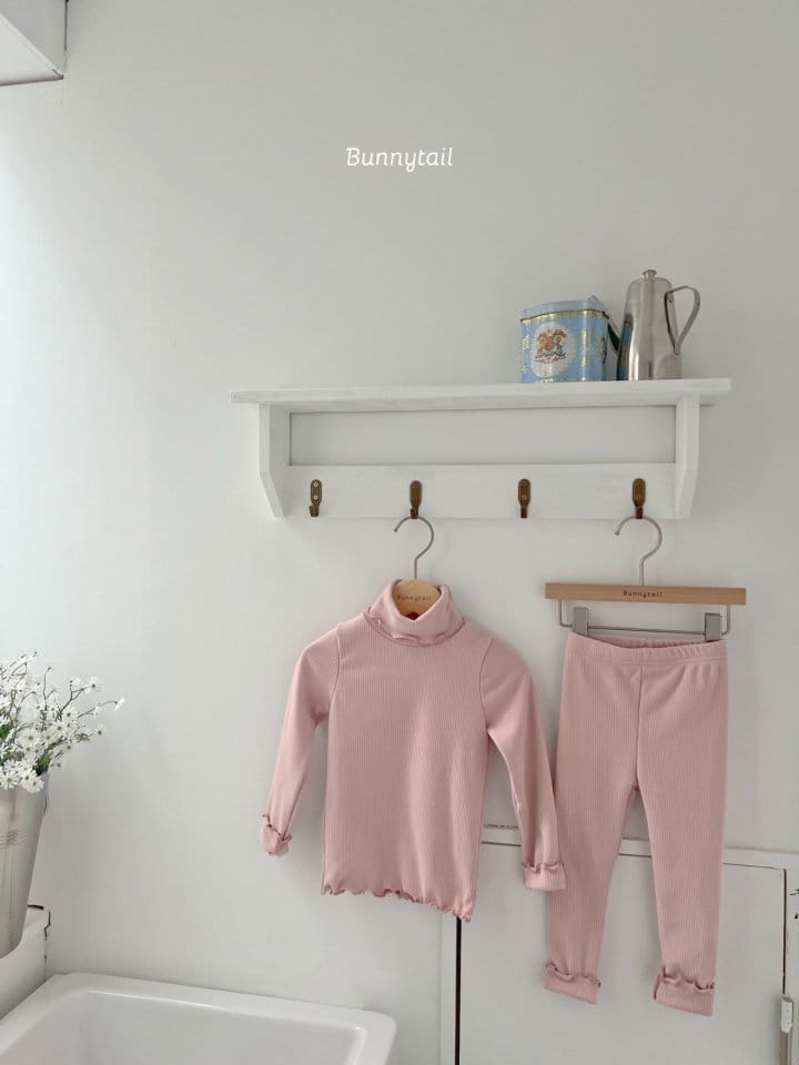 Bunnytail - Korean Children Fashion - #designkidswear - Velvet Fleece Tee - 4