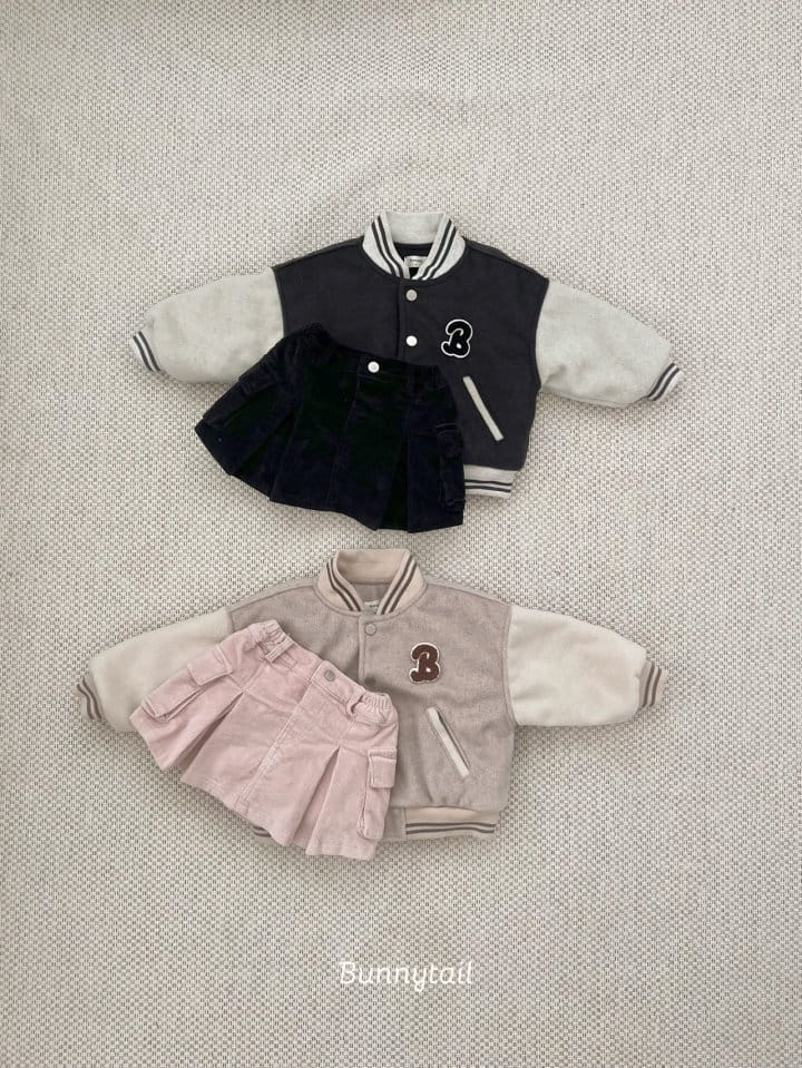 Bunnytail - Korean Children Fashion - #littlefashionista - Bunny Varsity Jacket - 9