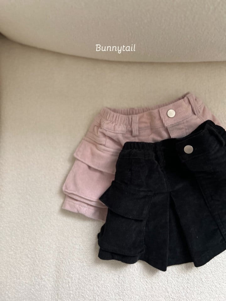 Bunnytail - Korean Children Fashion - #minifashionista - Bunny Cargo Skirt - 8