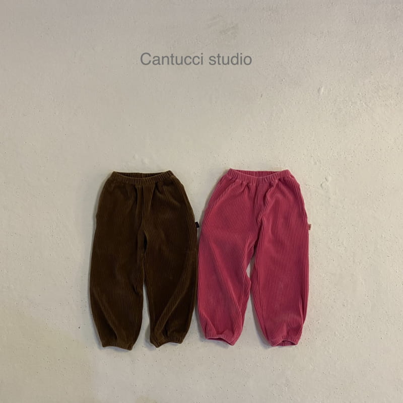 Cantucci Studio - Korean Children Fashion - #designkidswear - Don Veloure Pants - 11