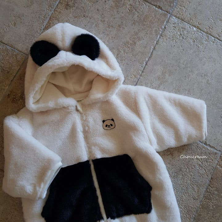 Choucream - Korean Baby Fashion - #babyfever - Panda Bear Bodysuit - 4