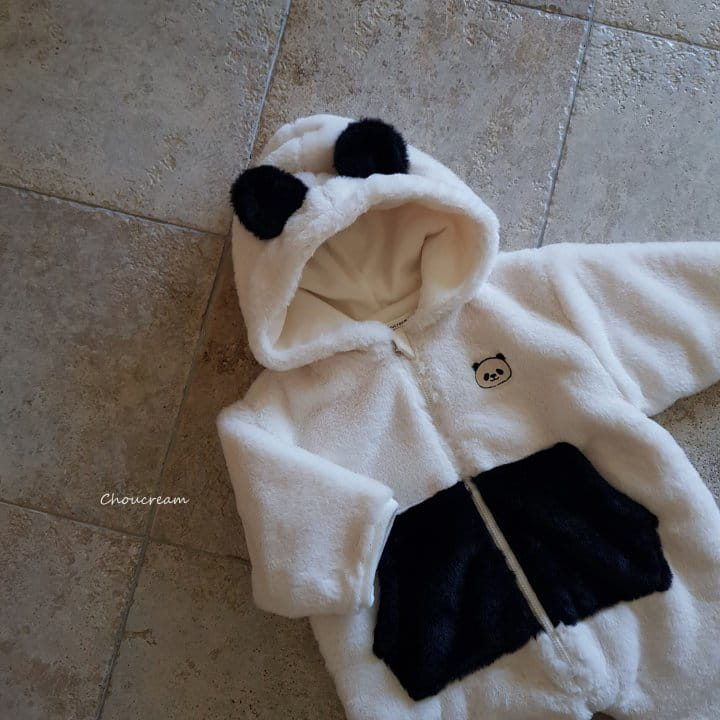 Choucream - Korean Baby Fashion - #babylifestyle - Panda Bear Bodysuit - 5