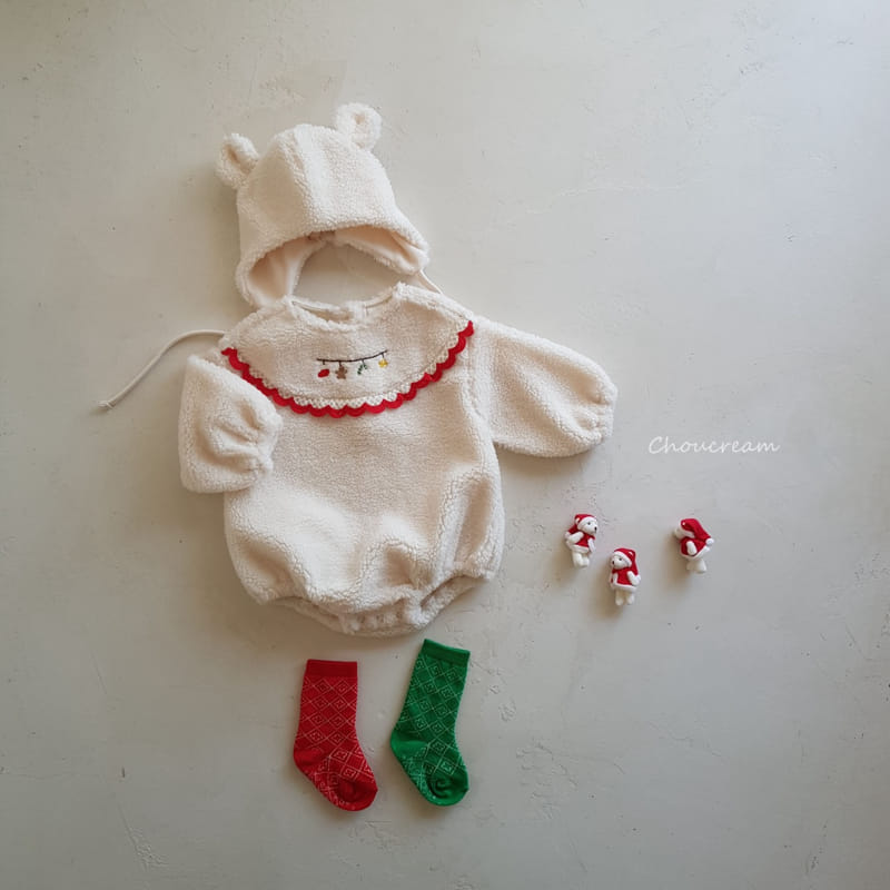 Choucream - Korean Baby Fashion - #babyootd - Christmas Bodysuit - 8