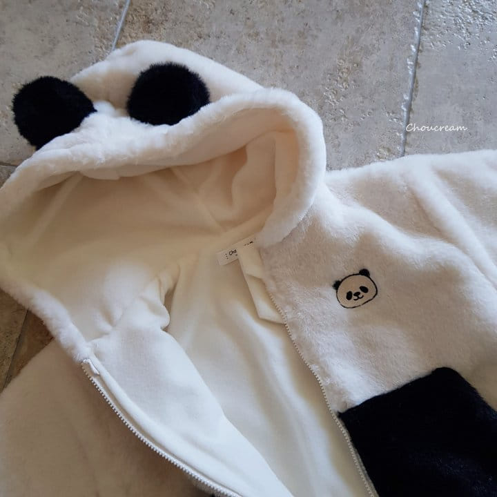 Choucream - Korean Baby Fashion - #babyoutfit - Panda Bear Bodysuit - 9