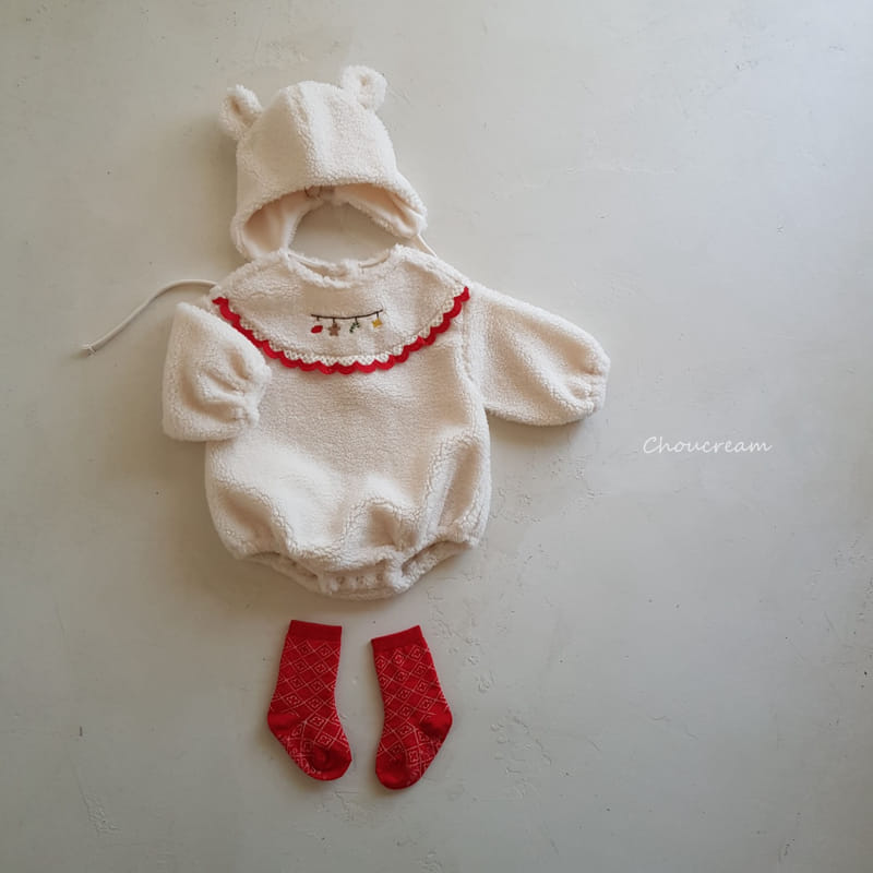 Choucream - Korean Baby Fashion - #babyoutfit - Christmas Bodysuit - 10