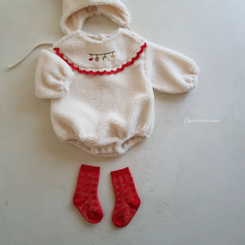 Choucream - Korean Baby Fashion - #babywear - Christmas Bodysuit - 11