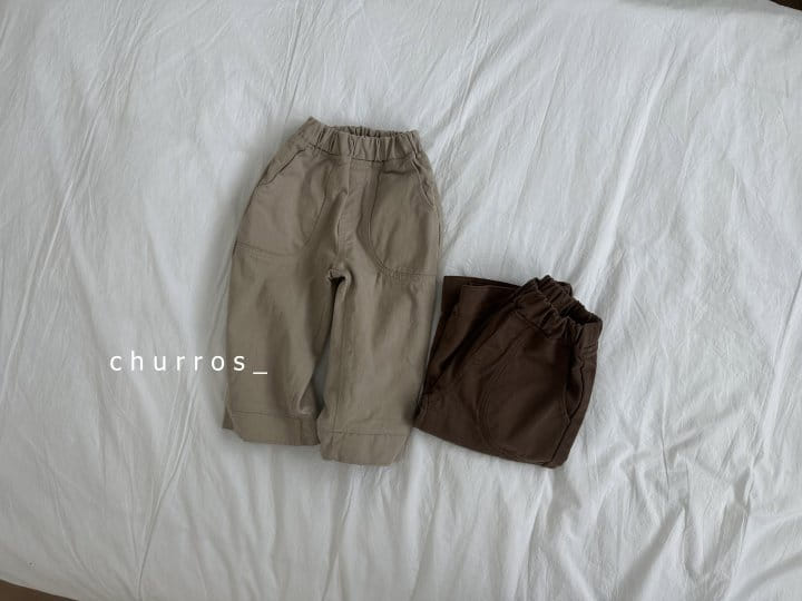 Churros - Korean Children Fashion - #childofig - Round Pocket Pants - 8