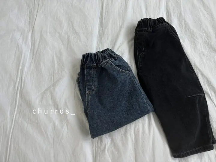 Churros - Korean Children Fashion - #designkidswear - Dart Banban Jeans - 11