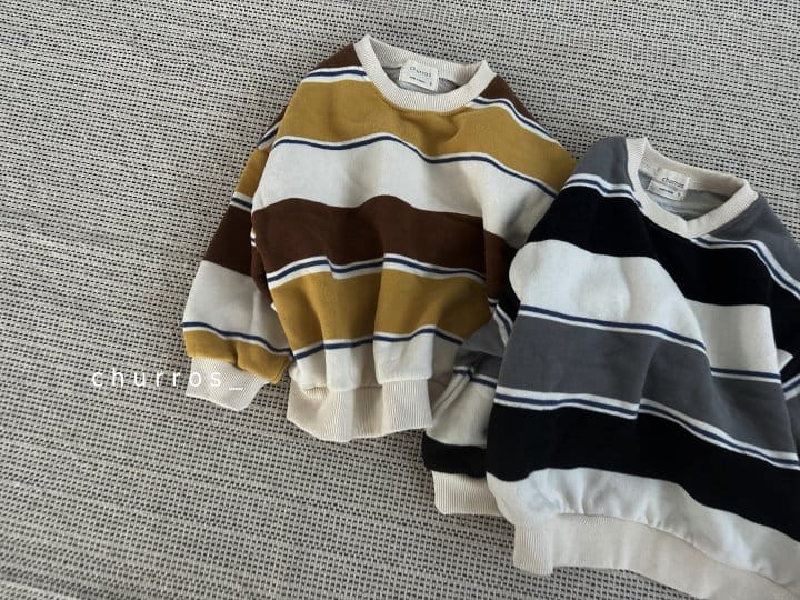 Churros - Korean Children Fashion - #littlefashionista - Denggan Fleece Sweatshirt - 6