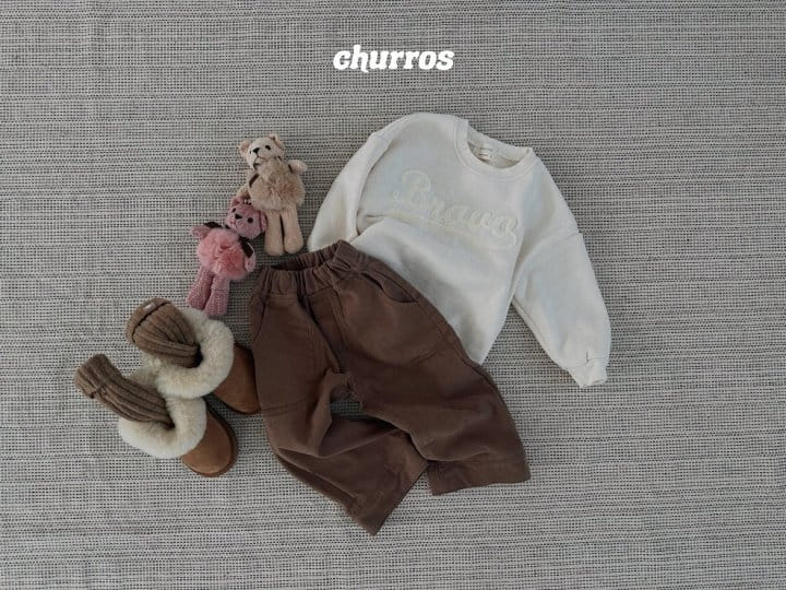 Churros - Korean Children Fashion - #magicofchildhood - Round Pocket Pants - 2