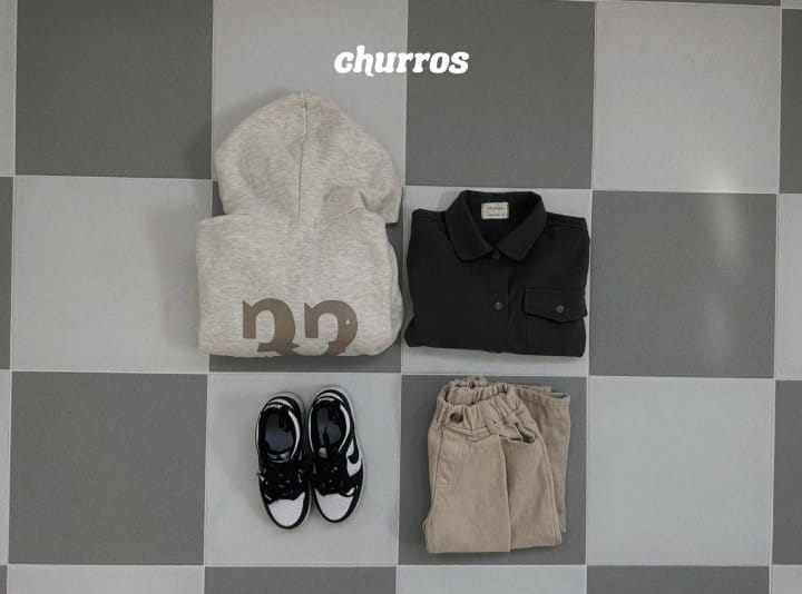 Churros - Korean Children Fashion - #prettylittlegirls - 32 Hoody Zip-up - 3