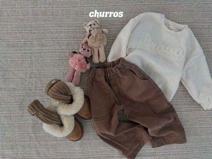 Churros - Korean Children Fashion - #stylishchildhood - Round Pocket Pants - 7