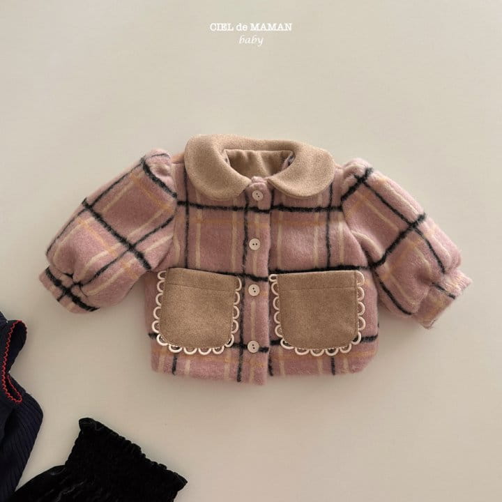 Ciel De Maman - Korean Baby Fashion - #babyboutique - Caramel Coat - 2