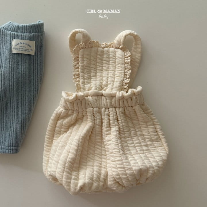 Ciel De Maman - Korean Baby Fashion - #babyboutiqueclothing - Twist Dungarees - 2