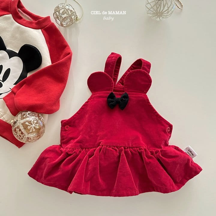 Ciel De Maman - Korean Baby Fashion - #babyclothing - M Ribbon Bodysuit - 6