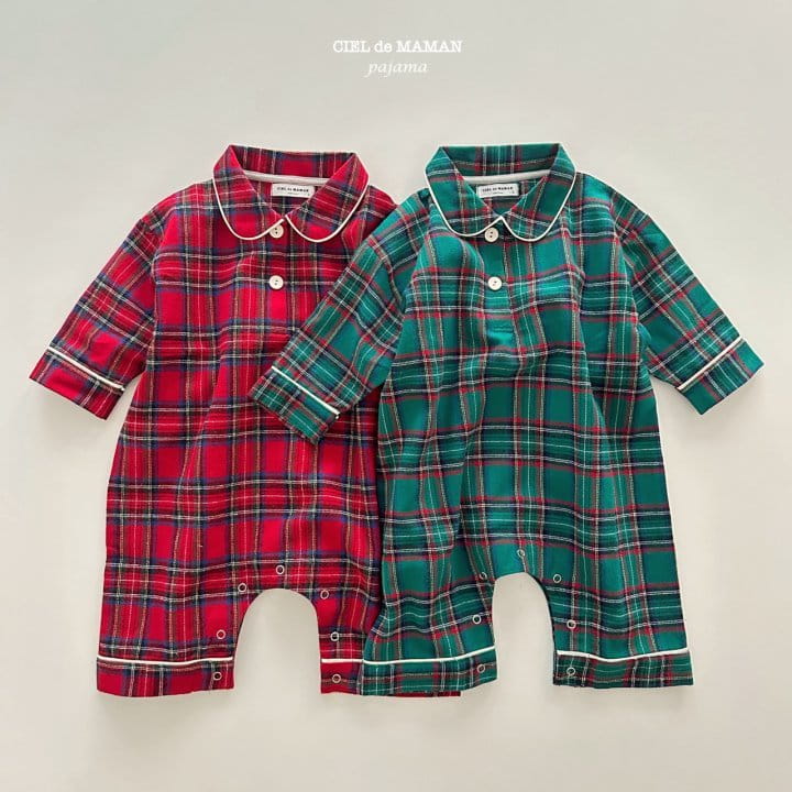 Ciel De Maman - Korean Baby Fashion - #babyclothing - Christmas Pajama Bebe - 11