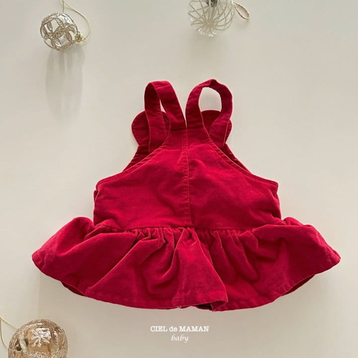 Ciel De Maman - Korean Baby Fashion - #babyfever - M Ribbon Bodysuit - 8