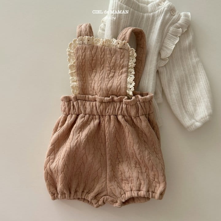 Ciel De Maman - Korean Baby Fashion - #babyfever - Twist Dungarees - 5