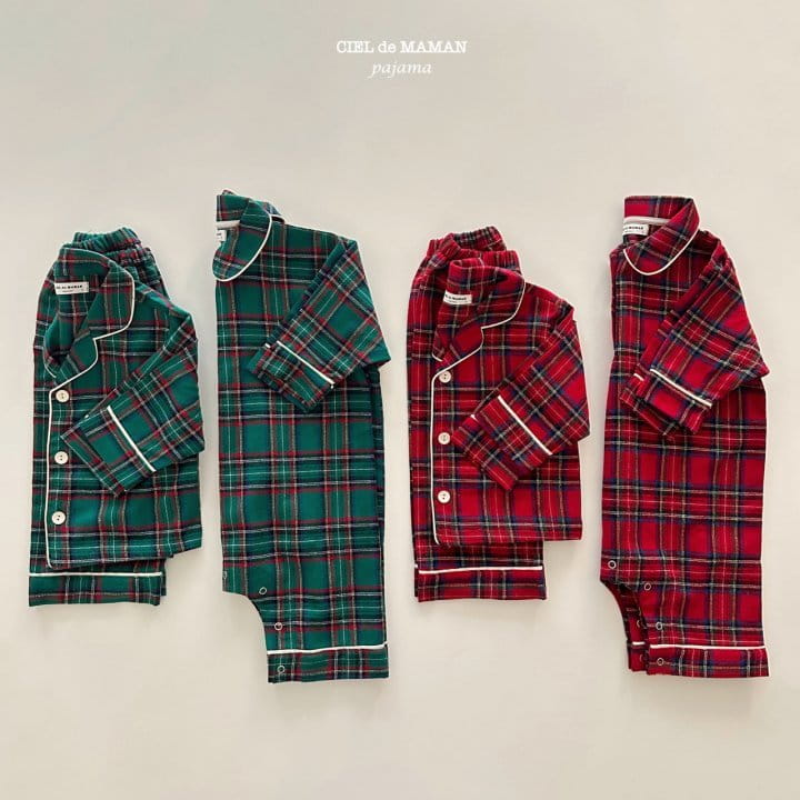 Ciel De Maman - Korean Baby Fashion - #babyoninstagram - Christmas Pajama Bebe