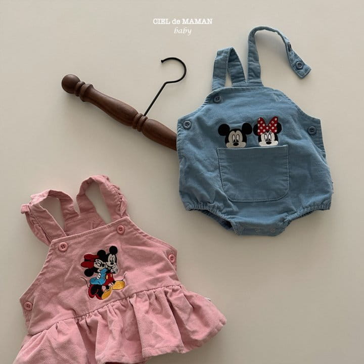 Ciel De Maman - Korean Baby Fashion - #babyootd - M Couple Bodysuit - 8