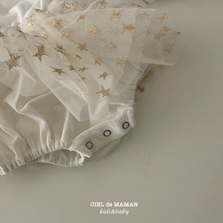 Ciel De Maman - Korean Baby Fashion - #babyoutfit - Star Bodysuit - 10