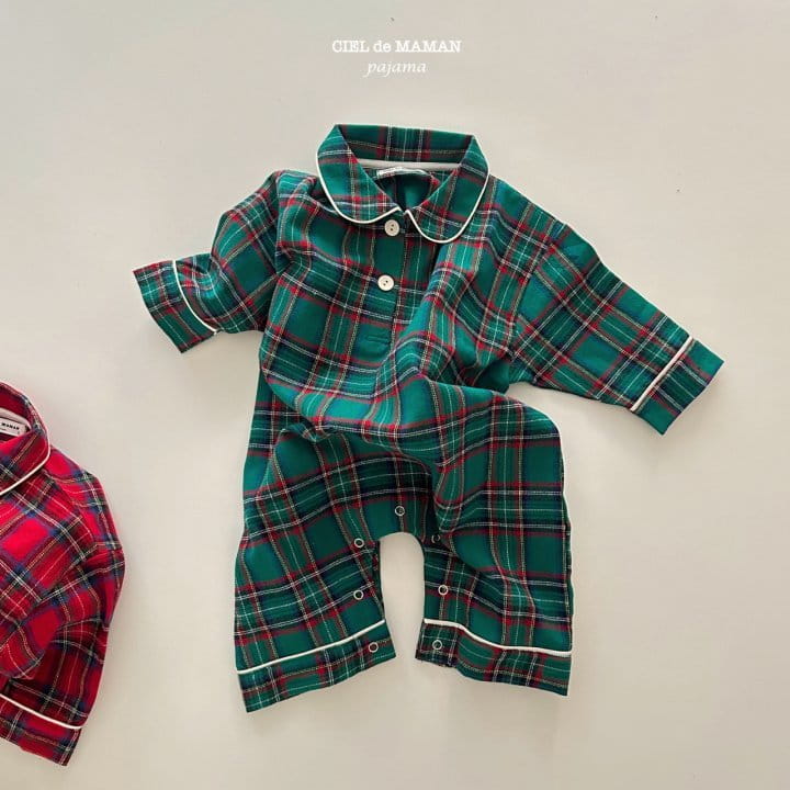 Ciel De Maman - Korean Baby Fashion - #onlinebabyshop - Christmas Pajama Bebe - 7