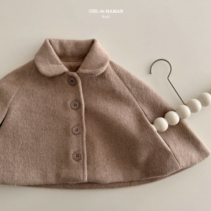 Ciel De Maman - Korean Children Fashion - #childofig - Cape Coat - 3