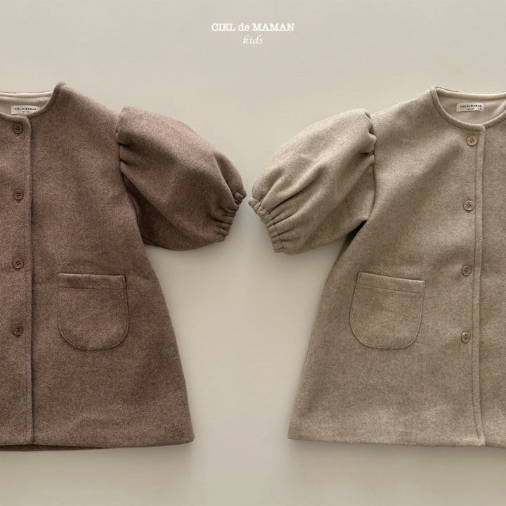 Ciel De Maman - Korean Children Fashion - #designkidswear - Puff Coat - 10