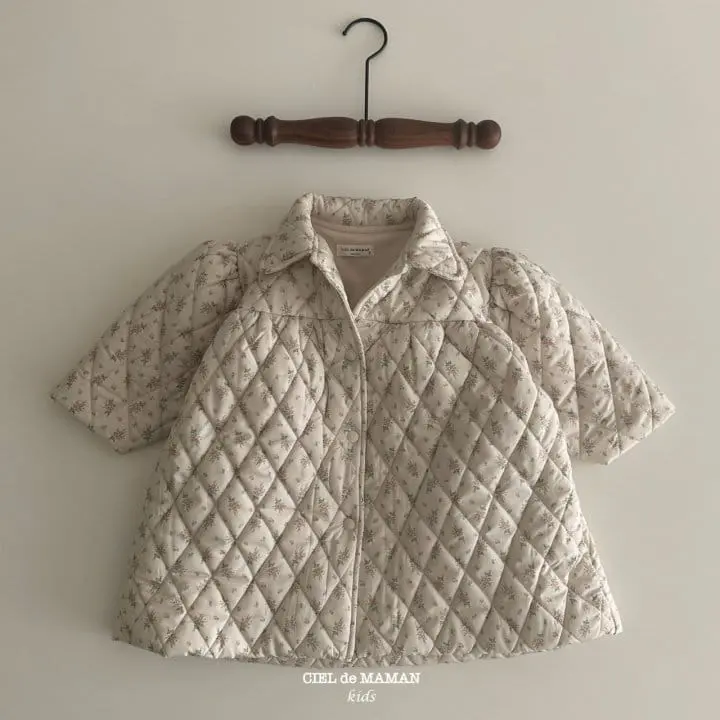 Ciel De Maman - Korean Children Fashion - #designkidswear - Quilting Padding Jacket - 8