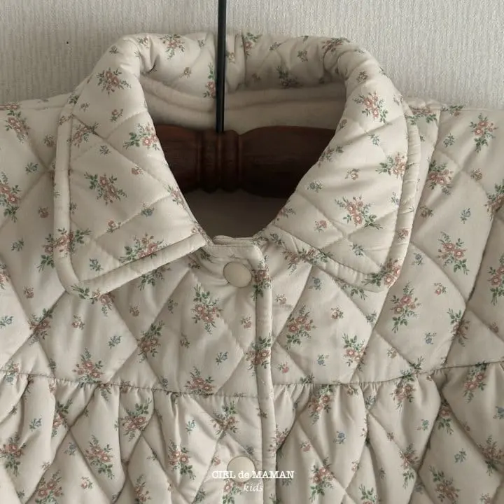 Ciel De Maman - Korean Children Fashion - #littlefashionista - Quilting Padding Jacket