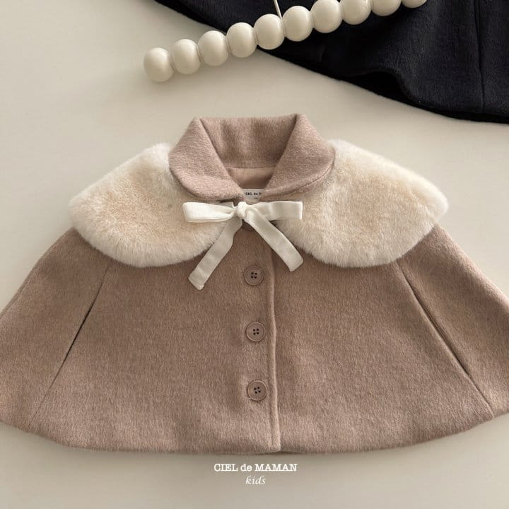 Ciel De Maman - Korean Children Fashion - #magicofchildhood - Fluffy Collar