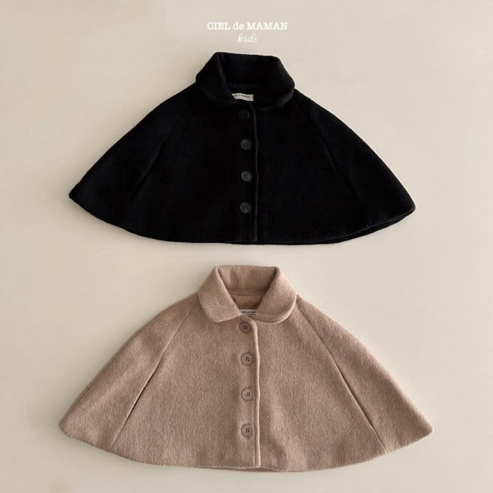 Ciel De Maman - Korean Children Fashion - #minifashionista - Cape Coat