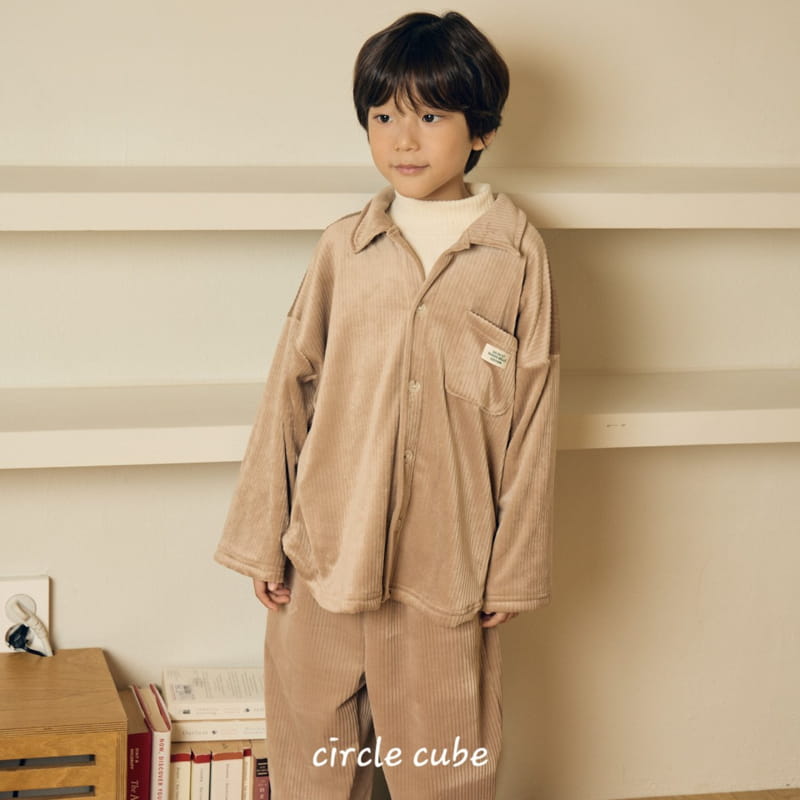 Circle Cube - Korean Children Fashion - #childofig - Ash Tee - 7
