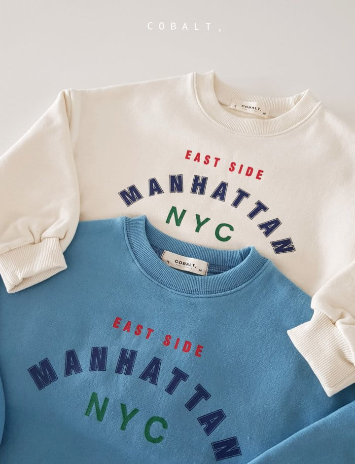 Cobalt - Korean Children Fashion - #designkidswear - Manhattan Sweatshirt - 7