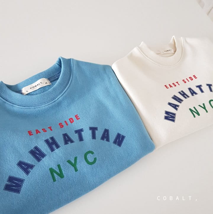 Cobalt - Korean Children Fashion - #magicofchildhood - Manhattan Sweatshirt