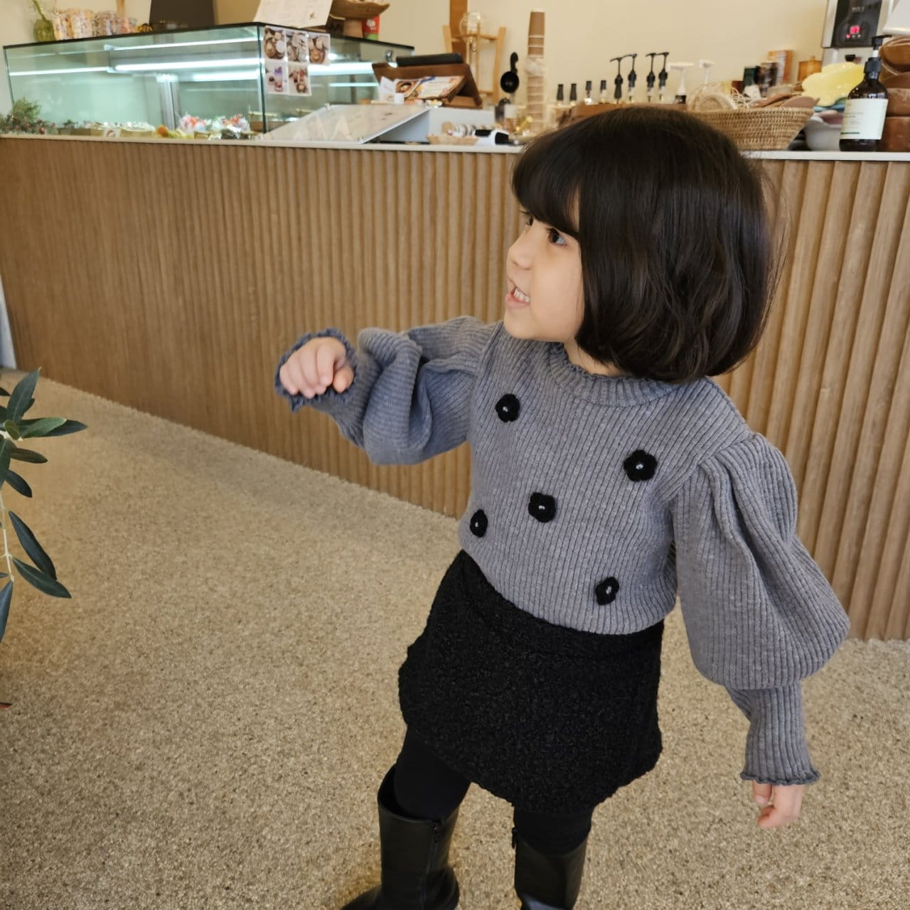 Color - Korean Children Fashion - #minifashionista - Bboggle Wrap Skirt - 2