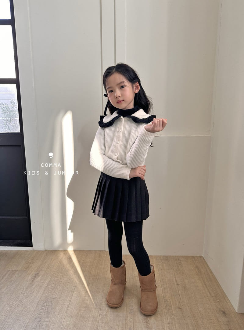 Comma - Korean Children Fashion - #Kfashion4kids - Pearl Cardigan