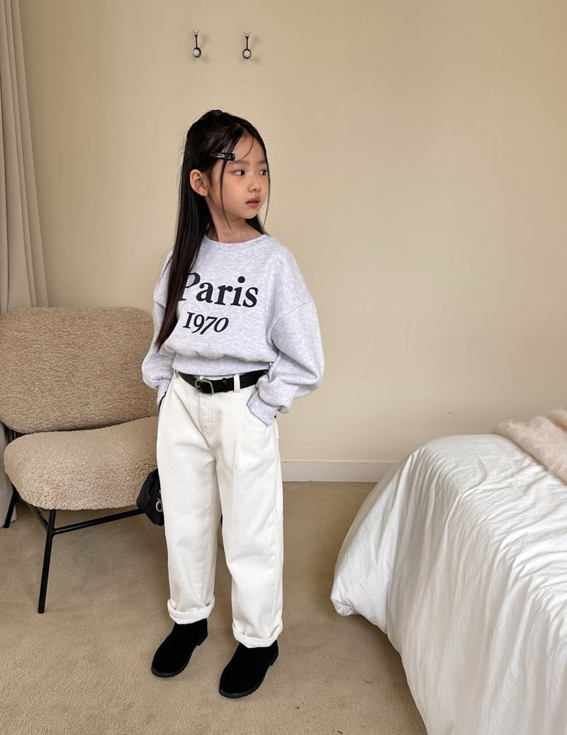 Comma - Korean Children Fashion - #Kfashion4kids - Paris SWEatshirt - 2