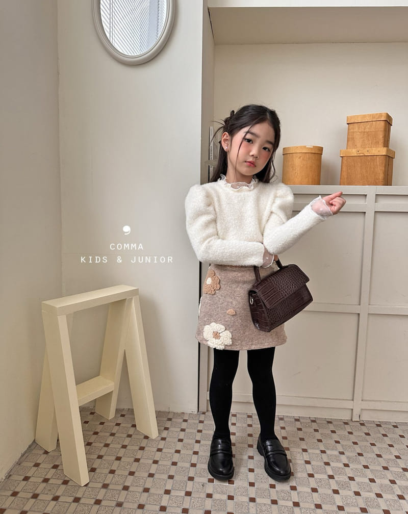 Comma - Korean Children Fashion - #childofig - Flower Skirt - 6