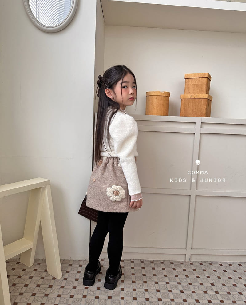 Comma - Korean Children Fashion - #childofig - Flower Skirt - 7