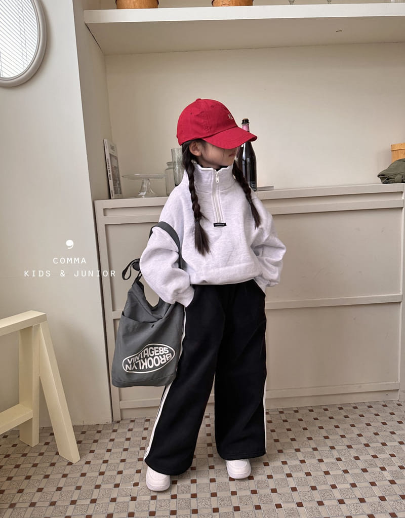 Comma - Korean Children Fashion - #childofig - Lavel Half Zip-up - 4