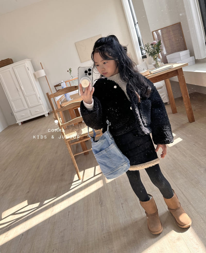 Comma - Korean Children Fashion - #childofig - Fluffy Jacket