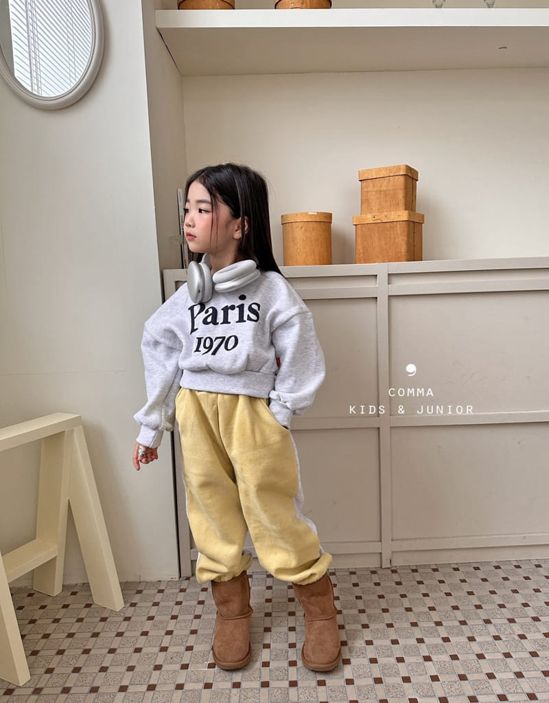 Comma - Korean Children Fashion - #childofig - Paris SWEatshirt - 10