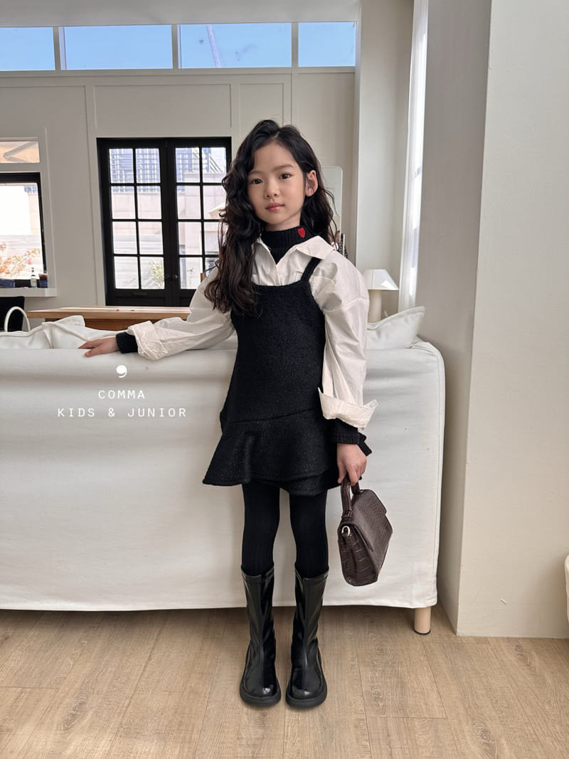 Comma - Korean Children Fashion - #childofig - Botton Fril One-piece - 10