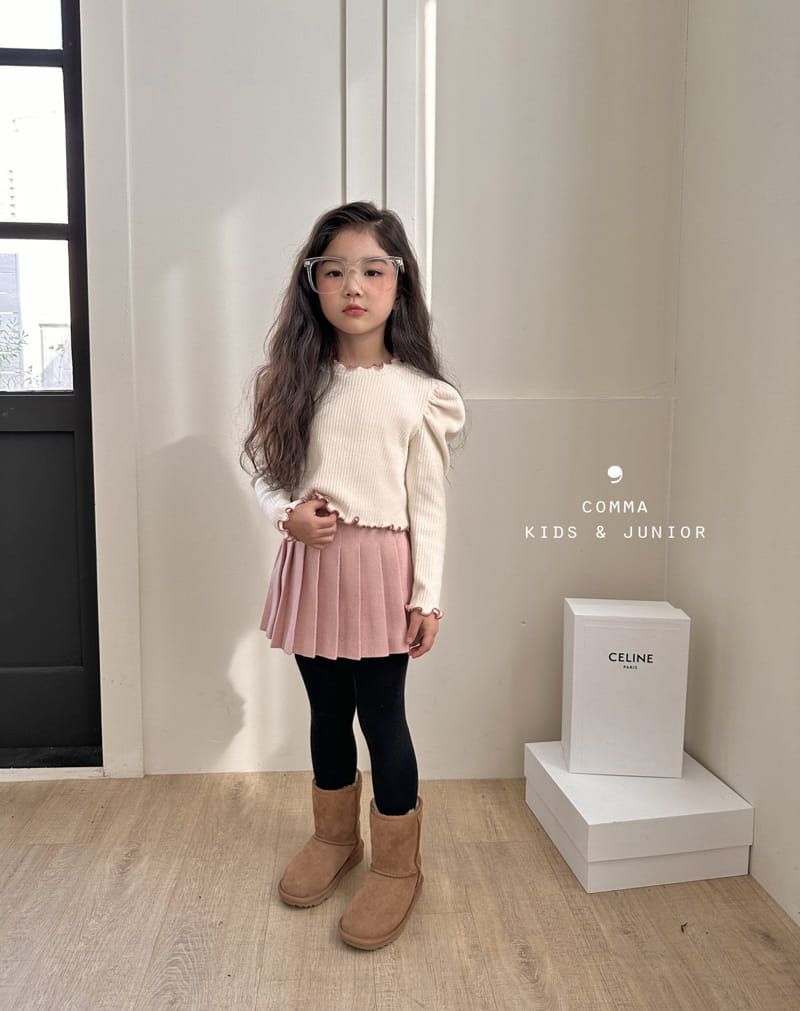 Comma - Korean Children Fashion - #childrensboutique - SHOrt Terry Tee - 8