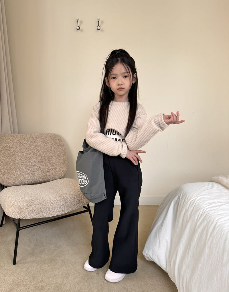 Comma - Korean Children Fashion - #childofig - Wide Pants - 4