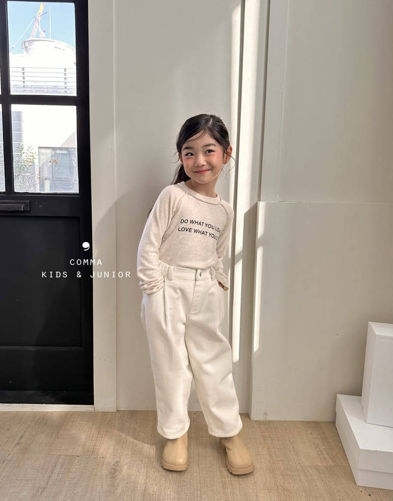 Comma - Korean Children Fashion - #designkidswear - Basic Tee - 3