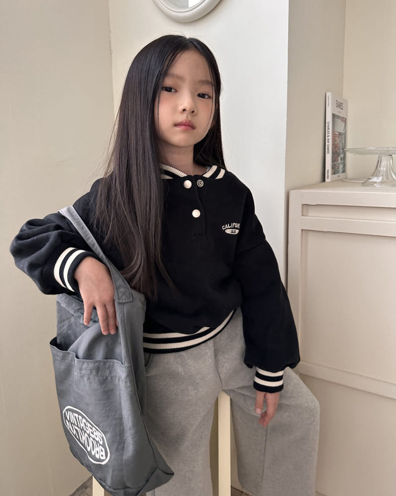 Comma - Korean Children Fashion - #designkidswear - Banding Sweatshirt