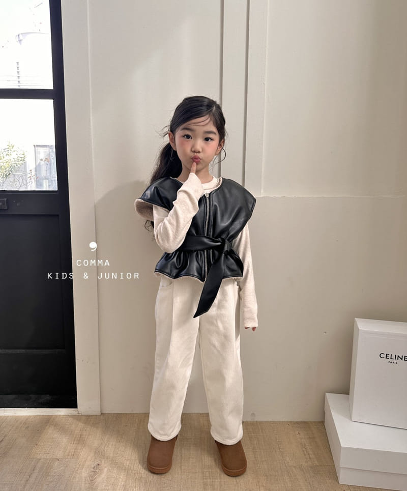 Comma - Korean Children Fashion - #designkidswear - Basic Tee - 4